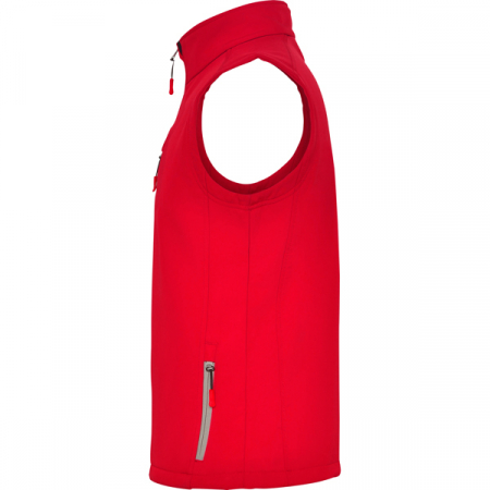 Vesta Softshel din 2 straturi cu interior polar cu benzi reflectorizante rosu [1]