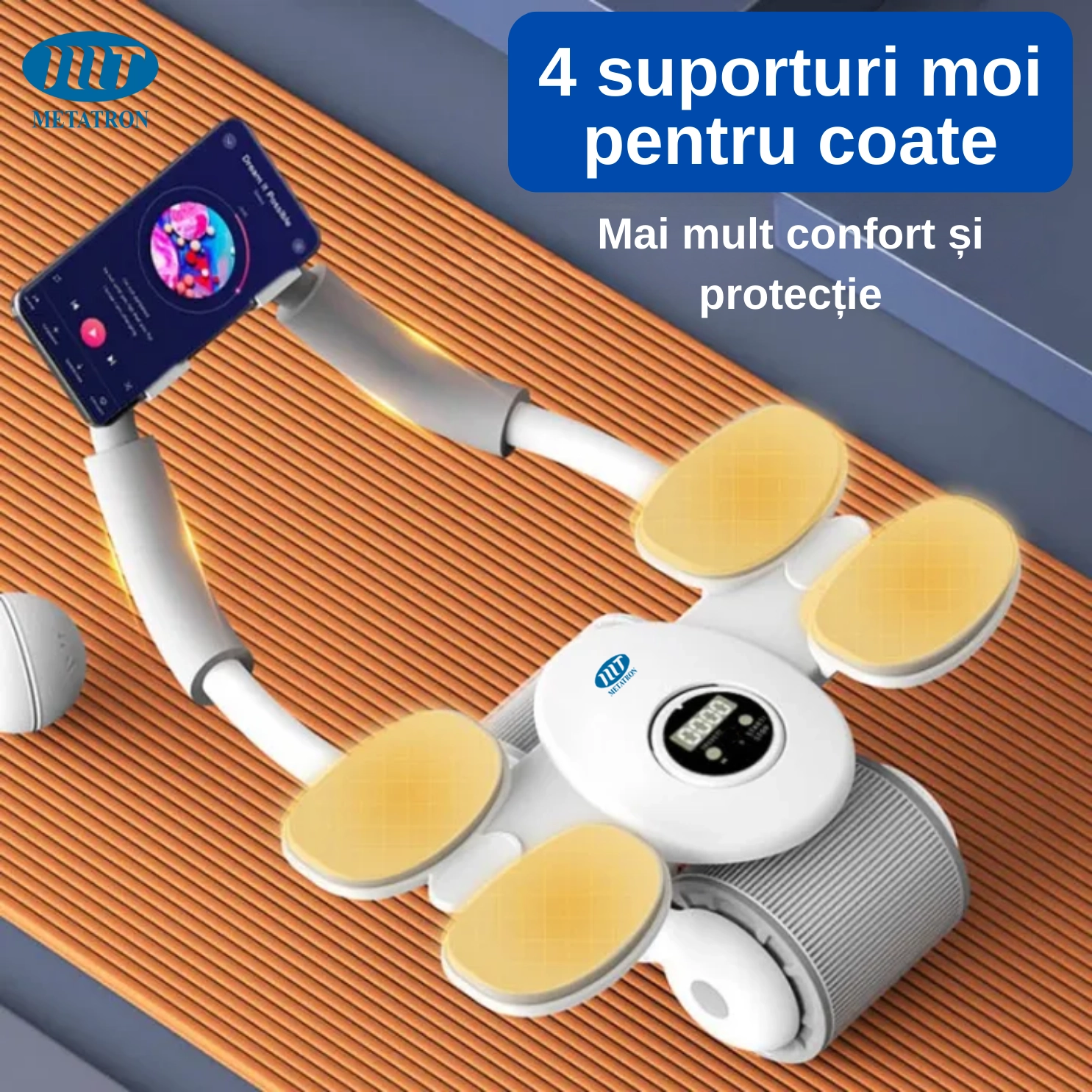 Roata pentru abdomen METATRON ABS ROLLER [11]