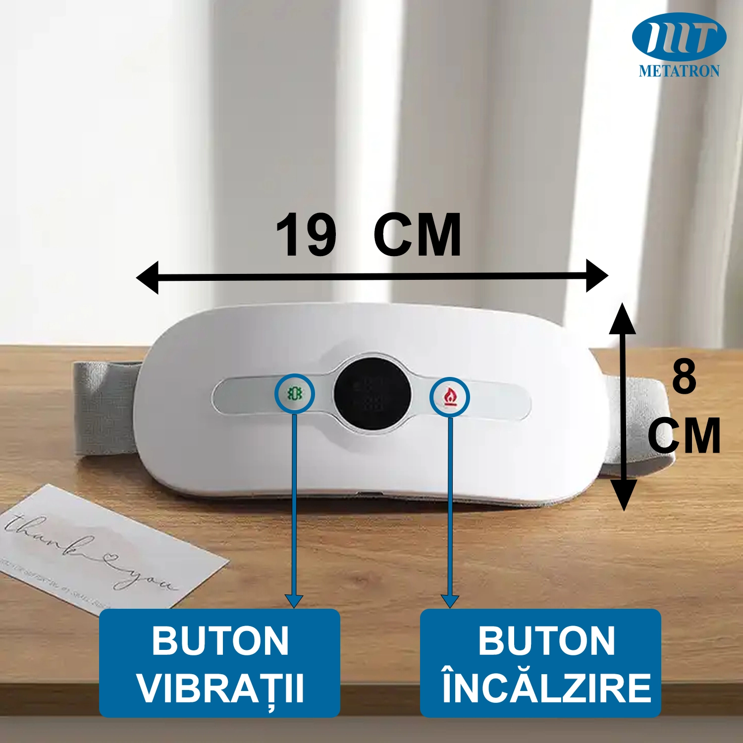 Centura abdominala cu incalzire si masaj [13]