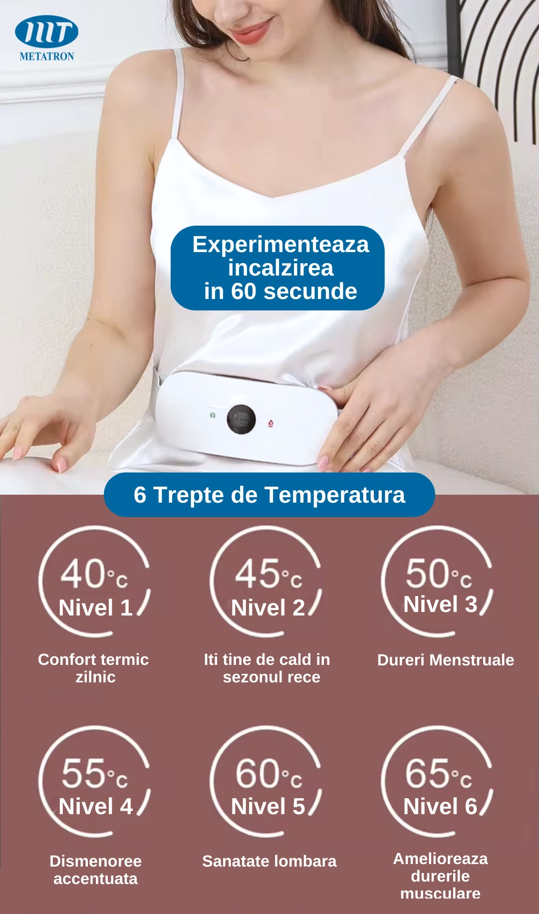 Centura abdominala cu incalzire si masaj [6]