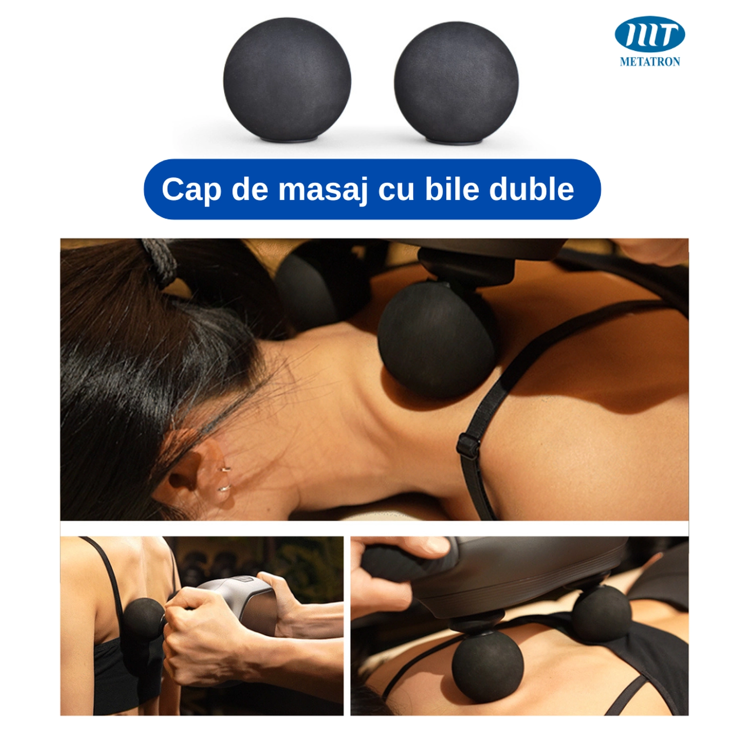 Aparat masaj cu vibratii - METATRON DEEP RELAX [9]