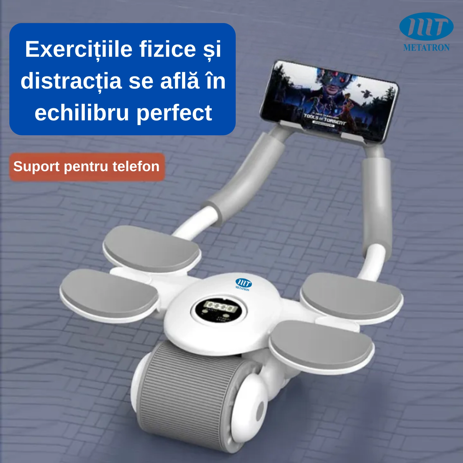 Roata pentru abdomen METATRON ABS ROLLER [9]
