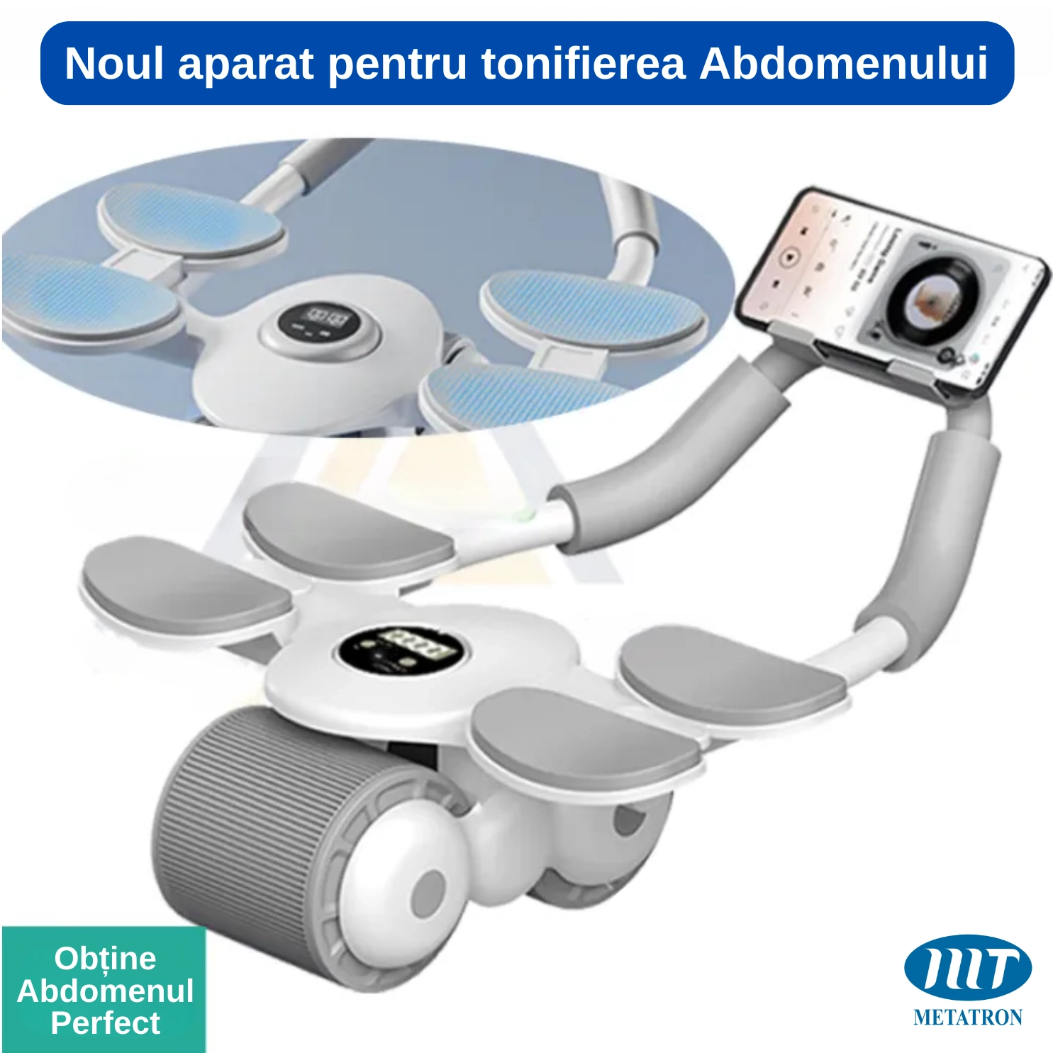 Roata pentru abdomen METATRON ABS ROLLER [2]