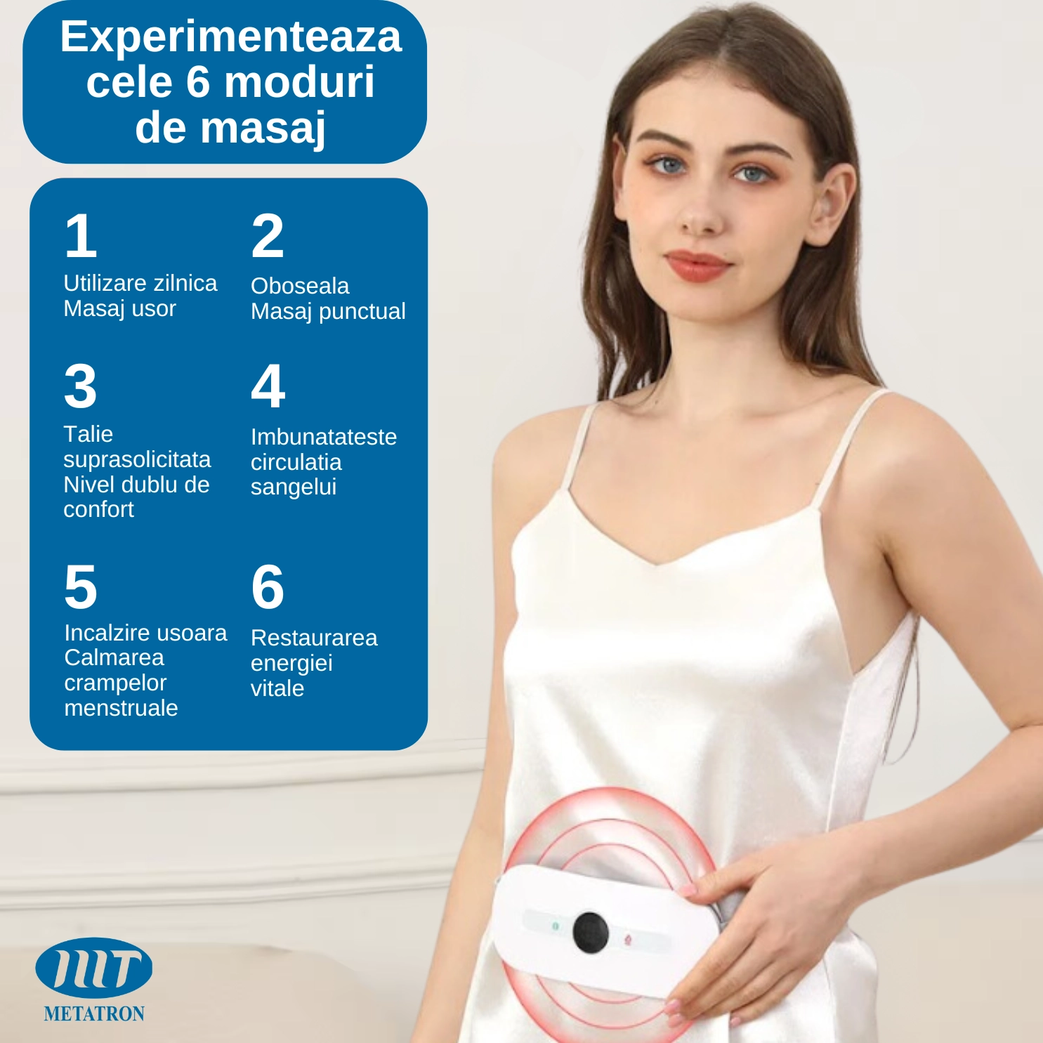 Centura abdominala cu incalzire si masaj [6]