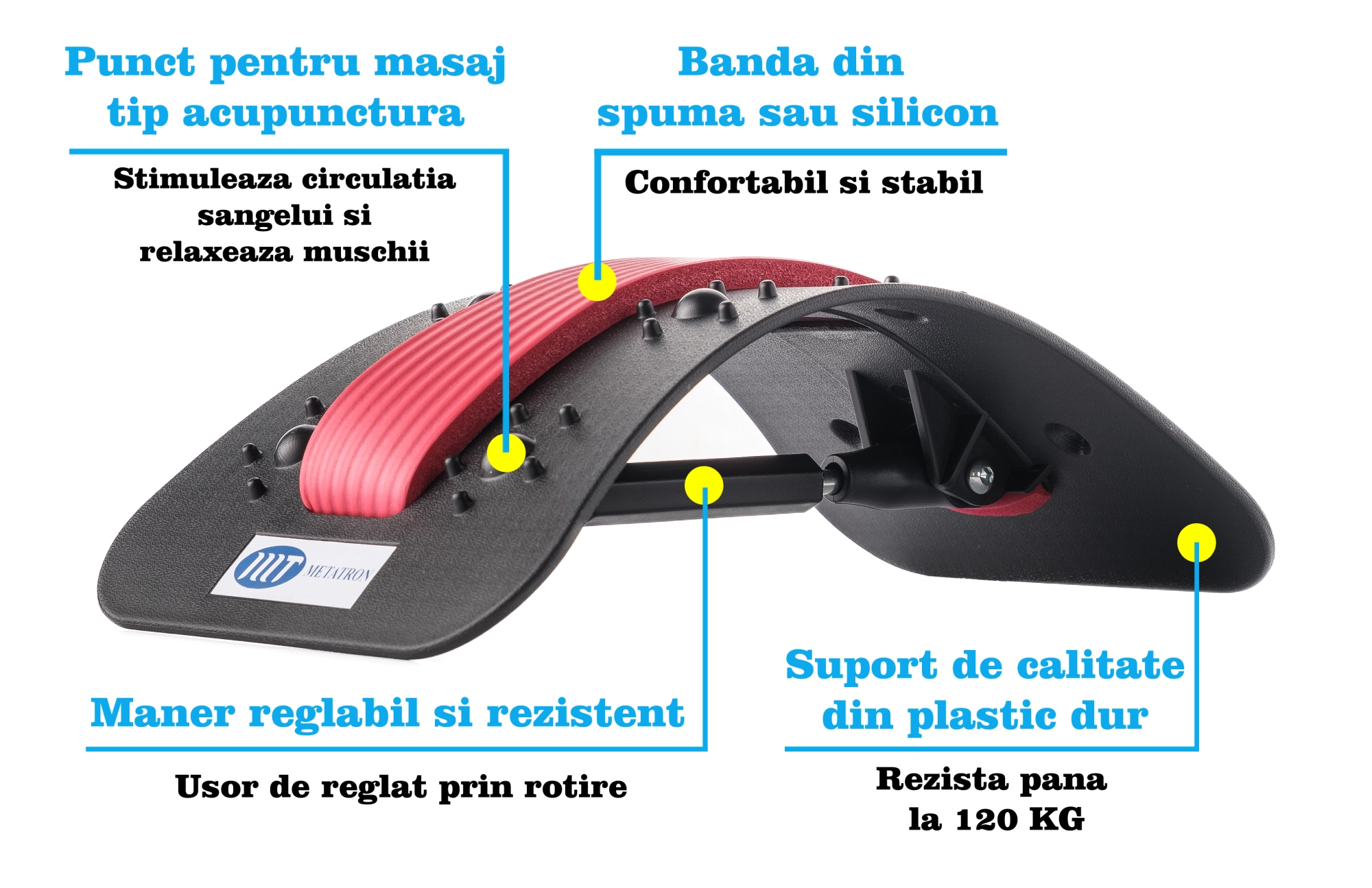 Dispozitiv suport relaxare spate METATRON SUPER BACK Stretcher [10]