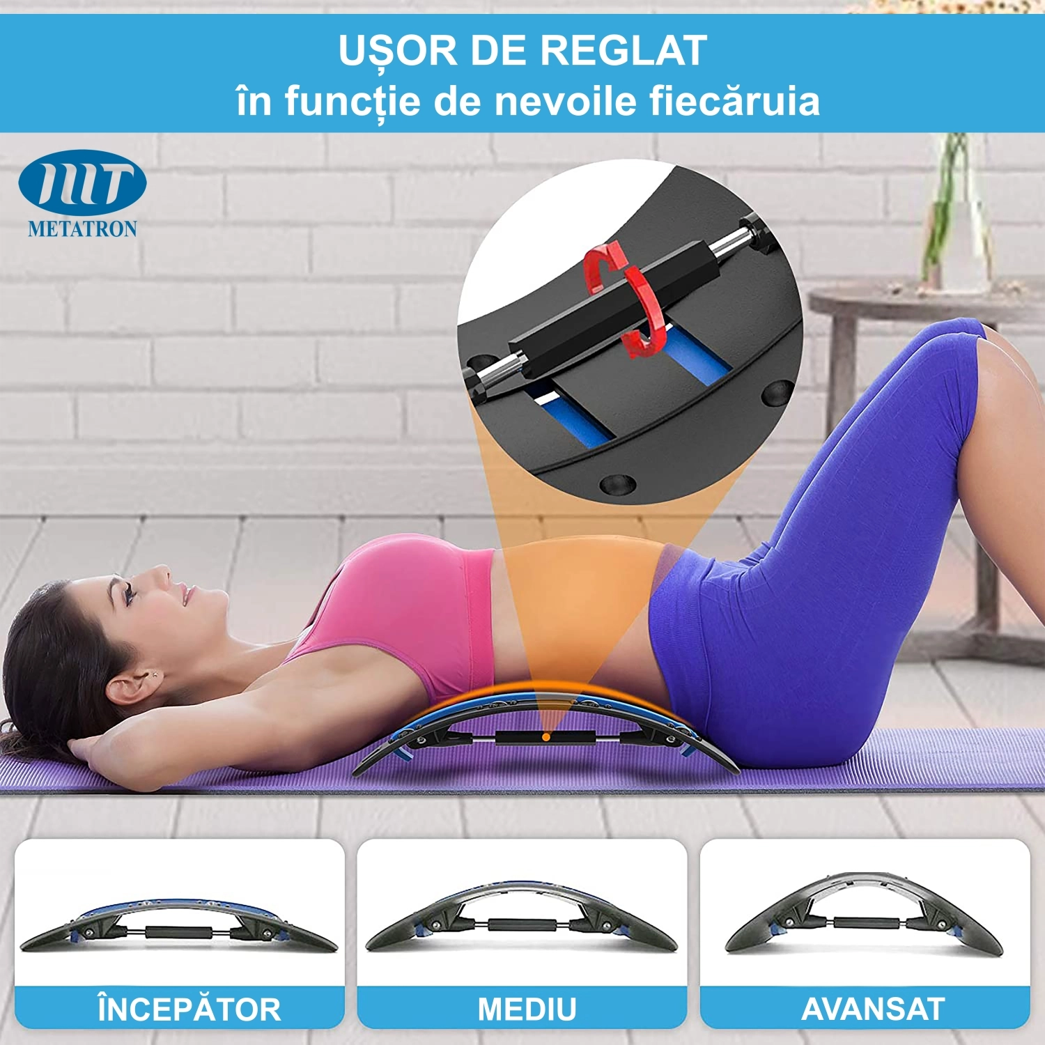 Dispozitiv suport relaxare spate METATRON SUPER BACK Stretcher [5]