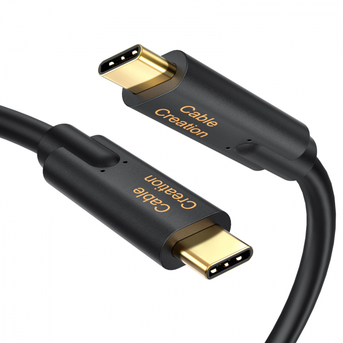 Cablu 100W 5A Fast Charge 10Gbps USB-C 3.2 Gen2, 4K 30HZ Video cu E-Mark Chipset, 1.5 metri [1]