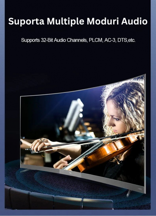 Cablu Displayport Tata la Displayport Tata DP1.4, HDR 8K@60Hz 4K@144Hz 2K@165Hz [3]