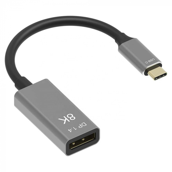 Hub USBC RikBo®, adaptor USBC la 8K 60Hz, 1.4 Display Port [1]