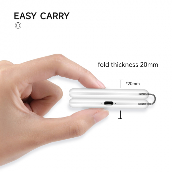 Incarcator Wireless Magsafe 3 in 1, Magsafe Duo, FastCharge 15W, Statie de incarcare Magsafe Duo, marca Rikbo, compatibil cu Iphone, Airpods Pro, Apple Watch, Samsung, Huawei, Xiaomi, Oppo, Alb [3]