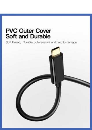 Cablu USB C HDMI, 4K 30HZ cu Chip AG9310, 1.8 metri [3]