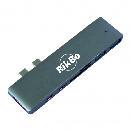 Docking Stations/ Hub-uri USB - Docking Station USB-C 7 in 2 RikBo®