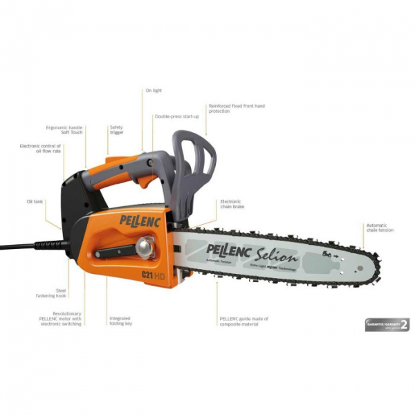 Fierăstrău electric pe baterie Pellenc Selion C21 HD [2]