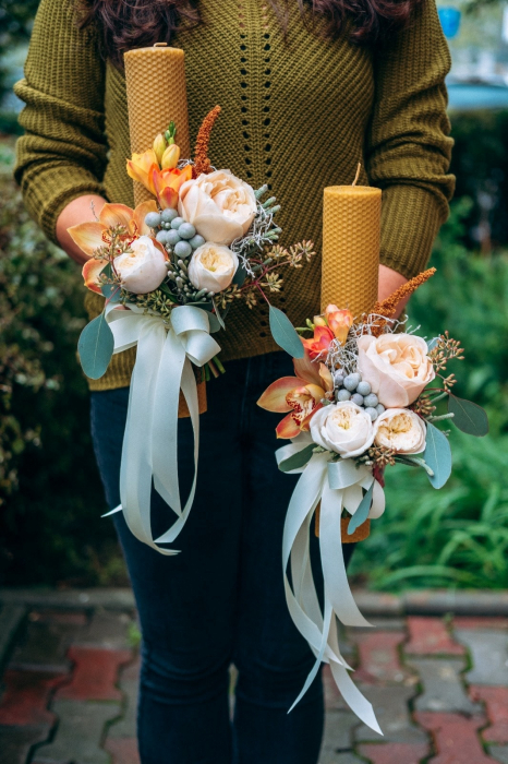 Lumânare din Ceară Naturală de Albine, Ø6 x H35 cm – Eleganță și Tradiție la Superlativ [4]