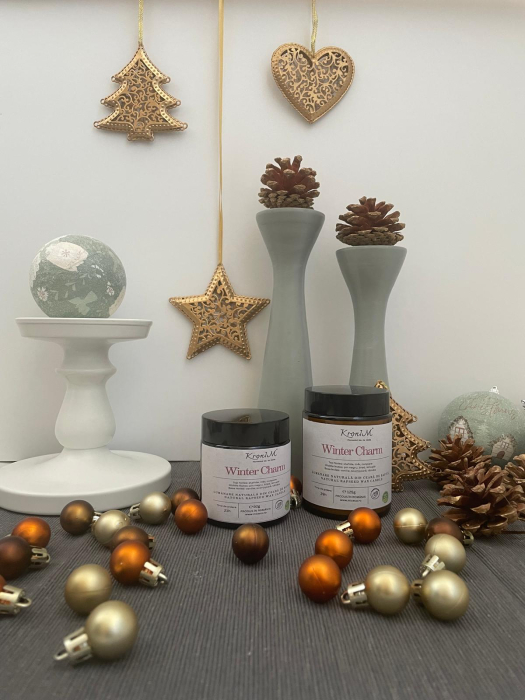Lumanare naturala din ceara de rapita parfumata Winter Charm [3]