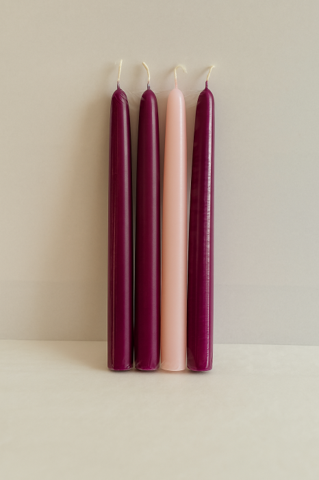 Set 4 Lumanari sfesnic Advent D2.2xH25 cm [2]