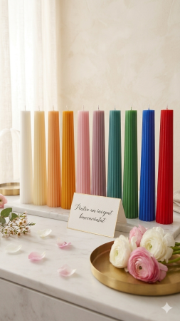 Lumanare canelata conica [1]