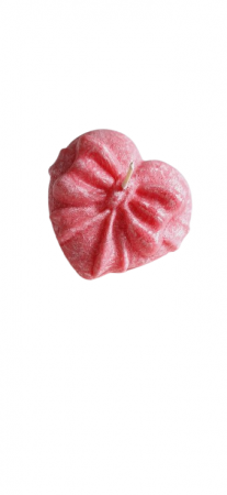 Lumanari Rosii - Lumanare plutitoare in forma de inima " Crystal Love "