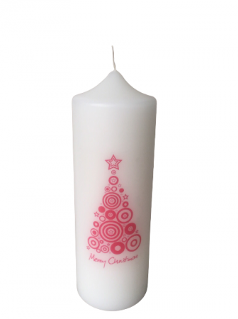 Lumanari Brad - Lumanare Red Christmas