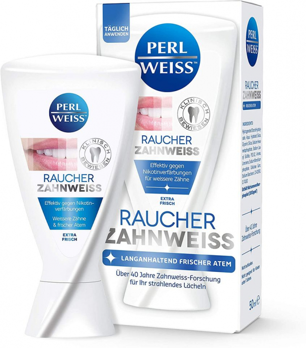 Perl Weiss - Pasta de dinti pentru fumatori - 50ml [1]