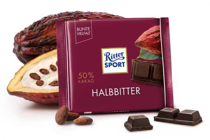Ritter Sport Ciocolata neagra 100 grame [2]