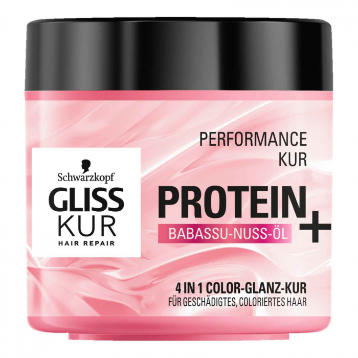 Gliss Kur - Performance Kur Protein + Ulei de nuci Babassu - 400 ml [1]