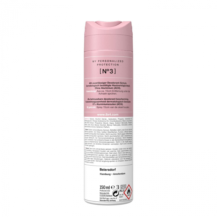 Deodorant Spray - 8x4 - No.3 Velvet Blossom - 150ml [2]