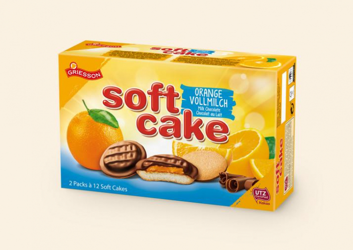 Griesson - Soft Cakes portocale - 300g [1]