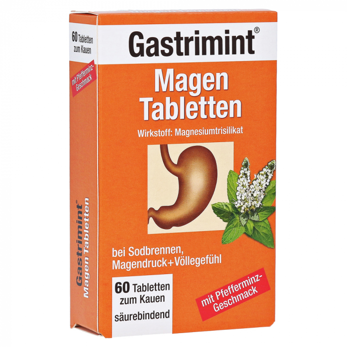 Gastrimint - Tablete pentru arsuri la stomac - 60buc [1]