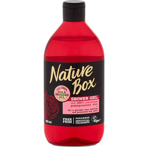 Gel de dus cu ulei de rodie - Nature Box - 385ml [1]