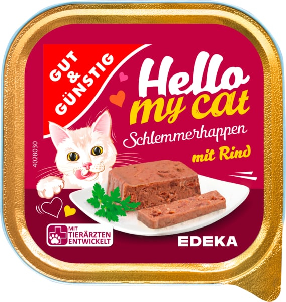 GUT & GÜNSTIG - Pate hrana umeda pisici - Vita - 100g [1]