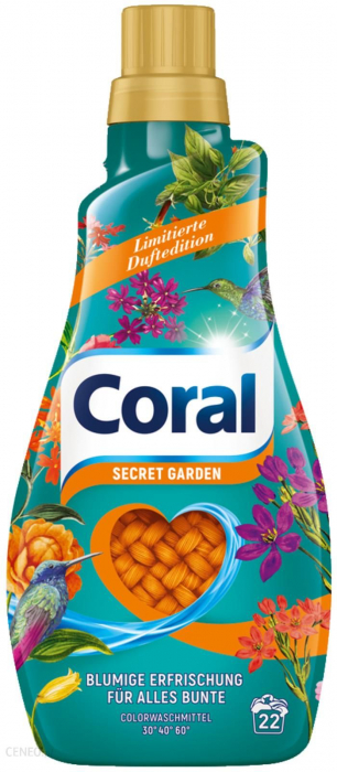 Coral - Detergent lichid - Secret Garden - 1,1L [1]