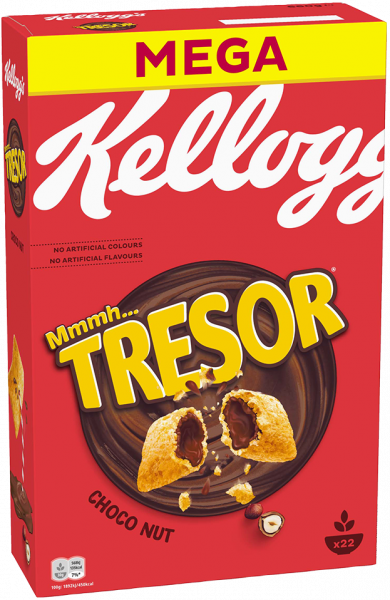 Cereale Perinite umplute cu crema de ciocolata si alune 410g Kelloggs [1]