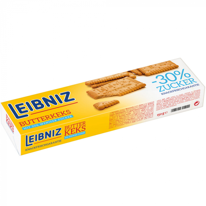 Biscuit cu unt Leibniz -30% zahar 150g [1]