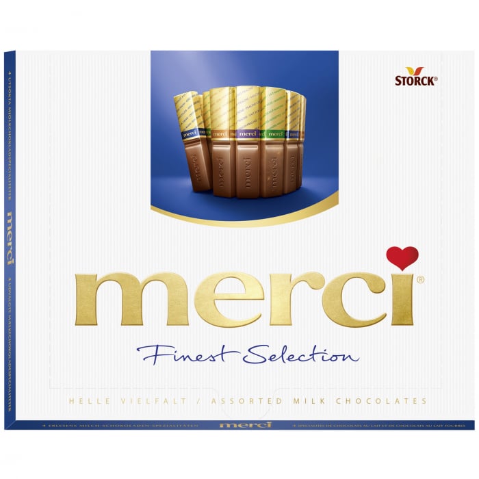 Merci - Finest Selection - Specialitati de ciocolata cu lapte - 250g [1]