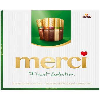 Merci - Finest Selection - Specialitati de ciocolata cu migdale asortate - 250g [1]