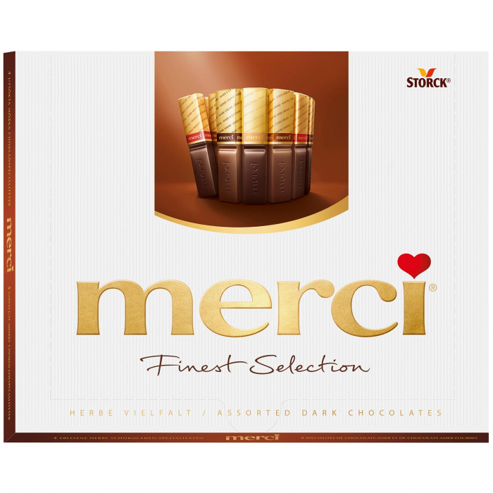 Merci - Finest Selection - Specialitati de ciocolata amaruie asortata - 250g [1]