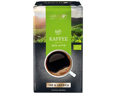 Cafea macinata Amaroy Bio 100% Arabica 500g [1]