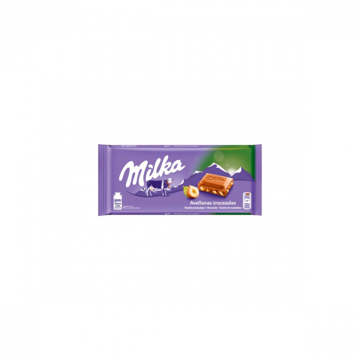 Milka - Ciocolata cu alune - 100g [1]