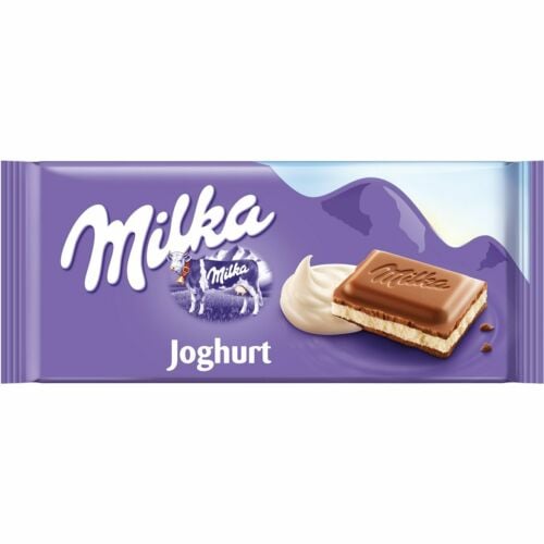 Milka - Ciocolata cu crema de iaurt - 100g [1]