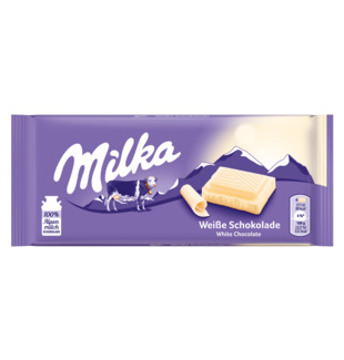 Milka - Ciocolata cu lapte alba - 100g [1]