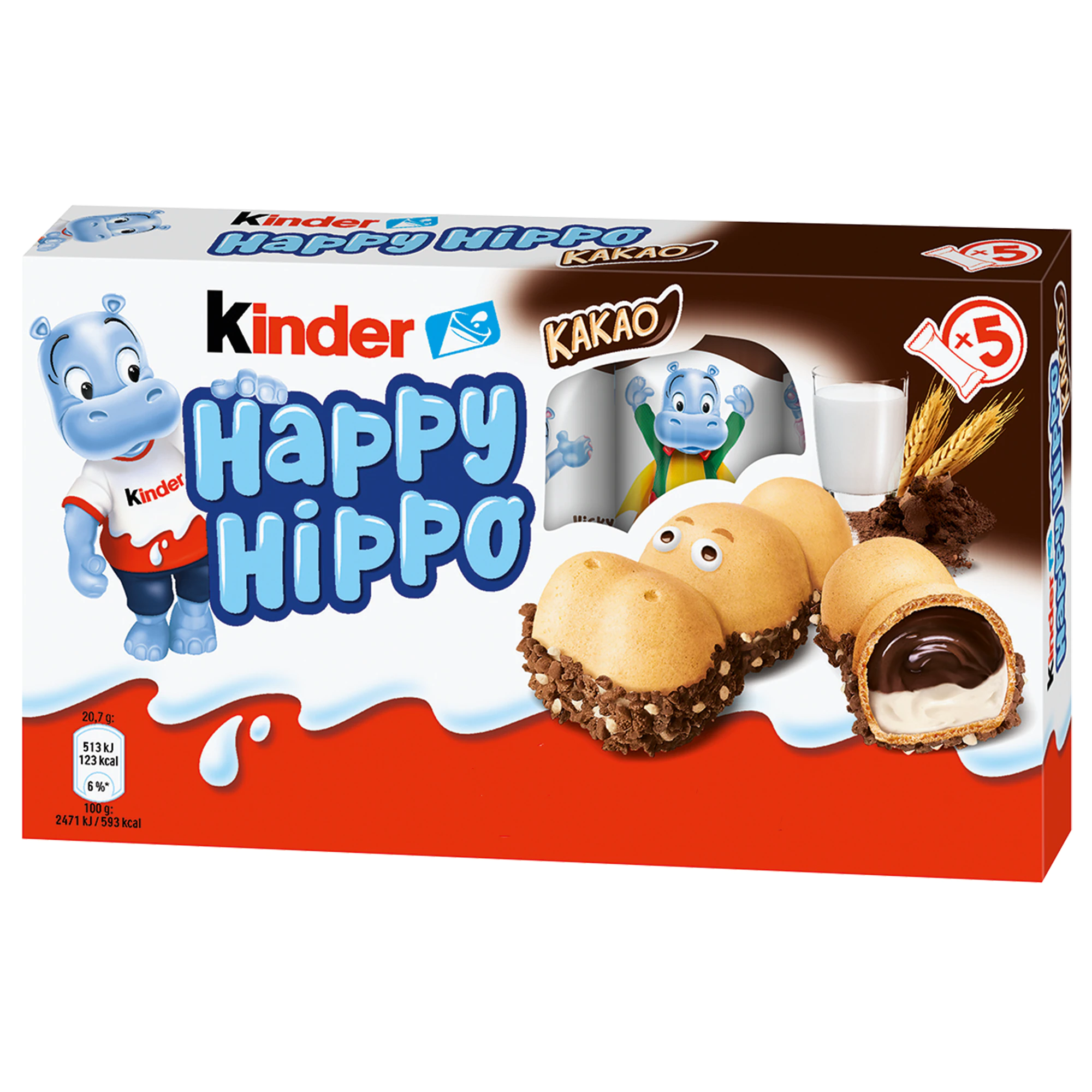 Kinder - Happy Hippo - 5x20,7g [1]