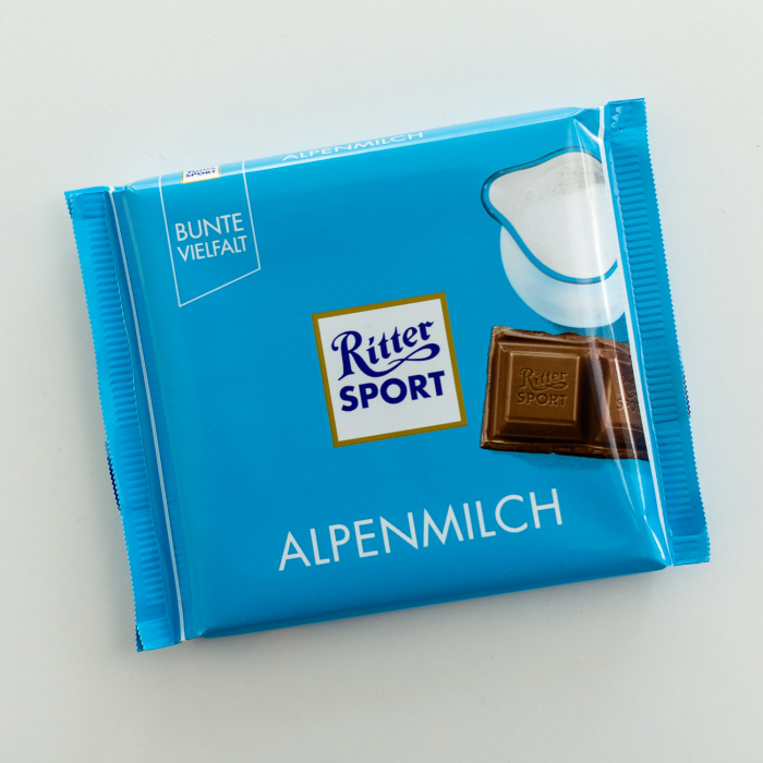 Ritter Sport - Ciocolata cu lapte alpin - 100 grame [1]