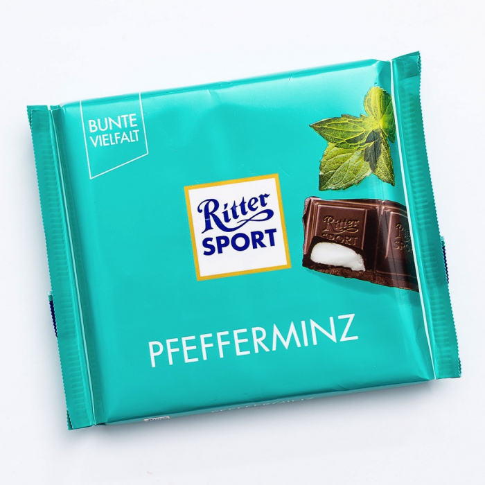 Ritter Sport Ciocolata cu menta 100 grame [1]