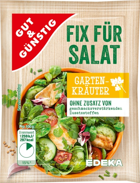 GUT & GÜNSTIG - Mix de condimente pentru salata - Legume - 5x10g [1]