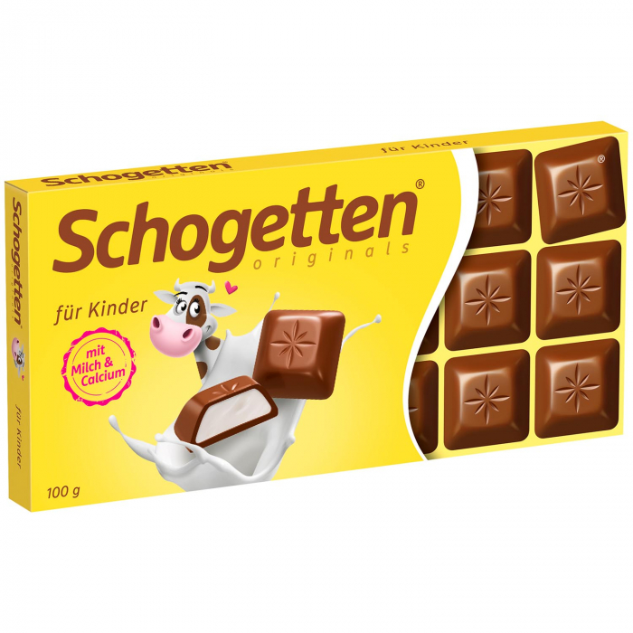 Schogetten - Ciocolata cu lapte pentru copii - 100g [1]