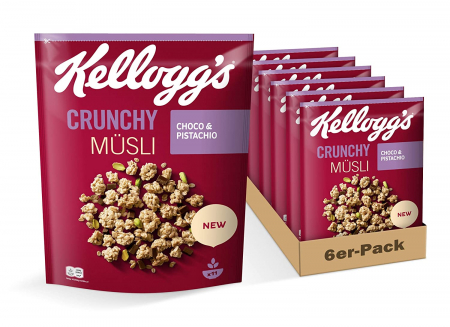 Kellogg's Crunchy Müsli - Ciocolata si fistic - 425g [1]