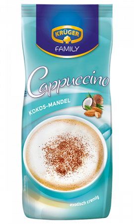 Krüger Family Cappuccino cocos si migdale 500g [0]