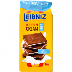 Biscuiti cu cacao si crema de lapte 190g - Leibniz [0]