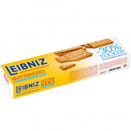 Biscuit cu unt Leibniz -30% zahar 150g [0]